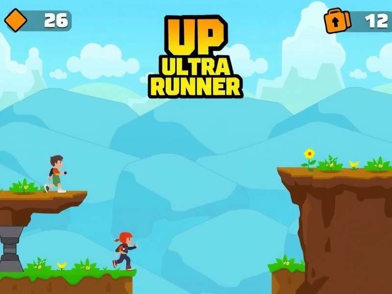 UP Ultra Runner Gameplay Screenshot